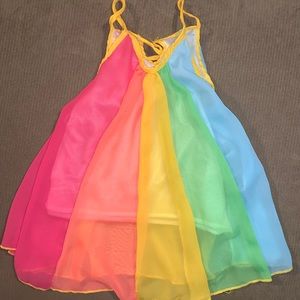 Girls Toddler Multicolor Dress - 2T